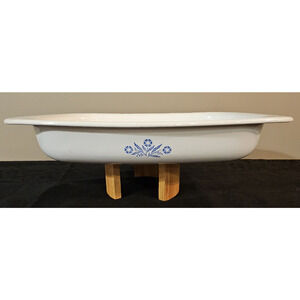 Corning Ware Cornflower Blue Roaster P-21 13x9x2